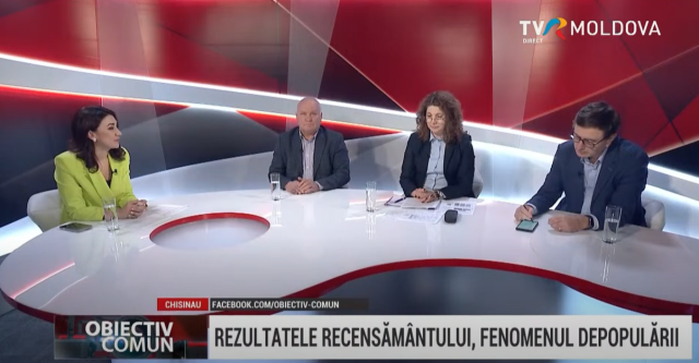 TVR Moldova „Obiectiv Comun” | Rezultatele Recensământului, fenomenul depopulării