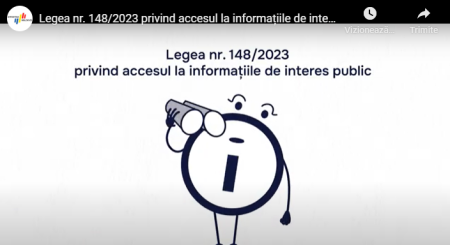  (Video) Noutățile din Legea nr. 148/2023 privind accesul la informațiile de interes public