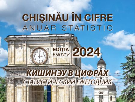 Statistical yearbook "Chisinau in figures" edition 2024 posted on the webpage